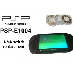 Замена выключателя PSP E1000 UMD